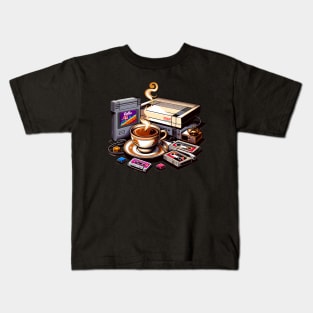 Gaming Coffee Kids T-Shirt